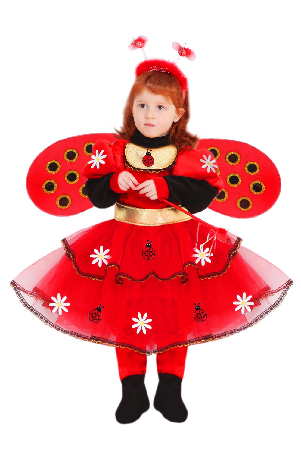 Costume Di Carnevale Baby Bambina Da Coccinella Di Pegasus 0002