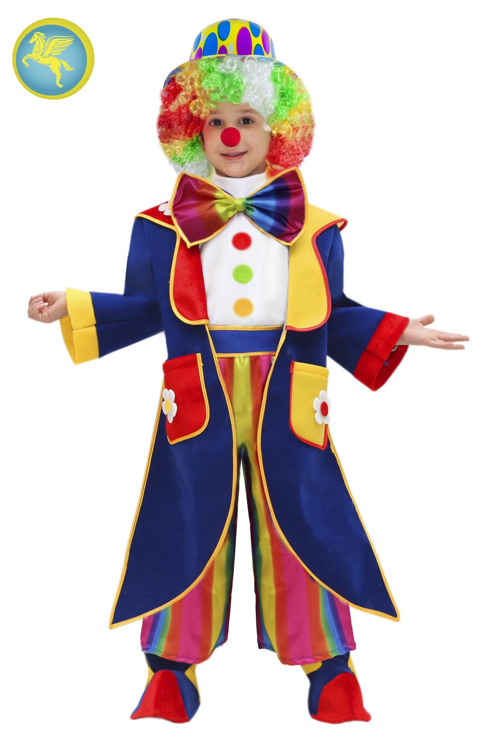 Costume Di Carnevale Da Clown Baby Di Pegasus 0013