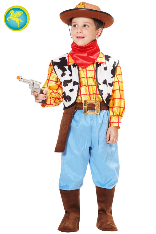 Costume Di Carnevale Baby Da Cow Boy Di Pegasus 0019