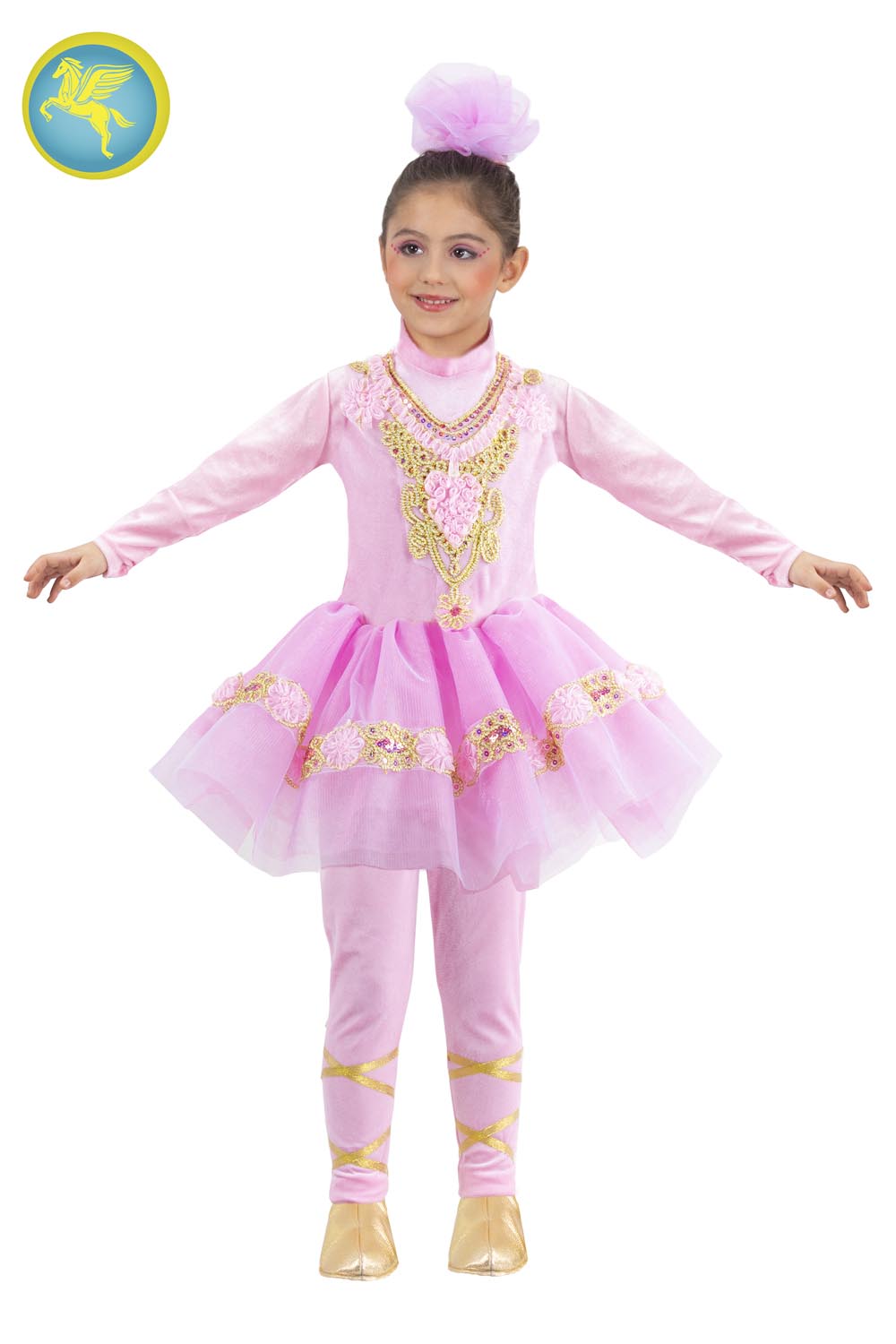 Costume Di Carnevale Baby Bambina Da Ballerina Di Pegasus 0060