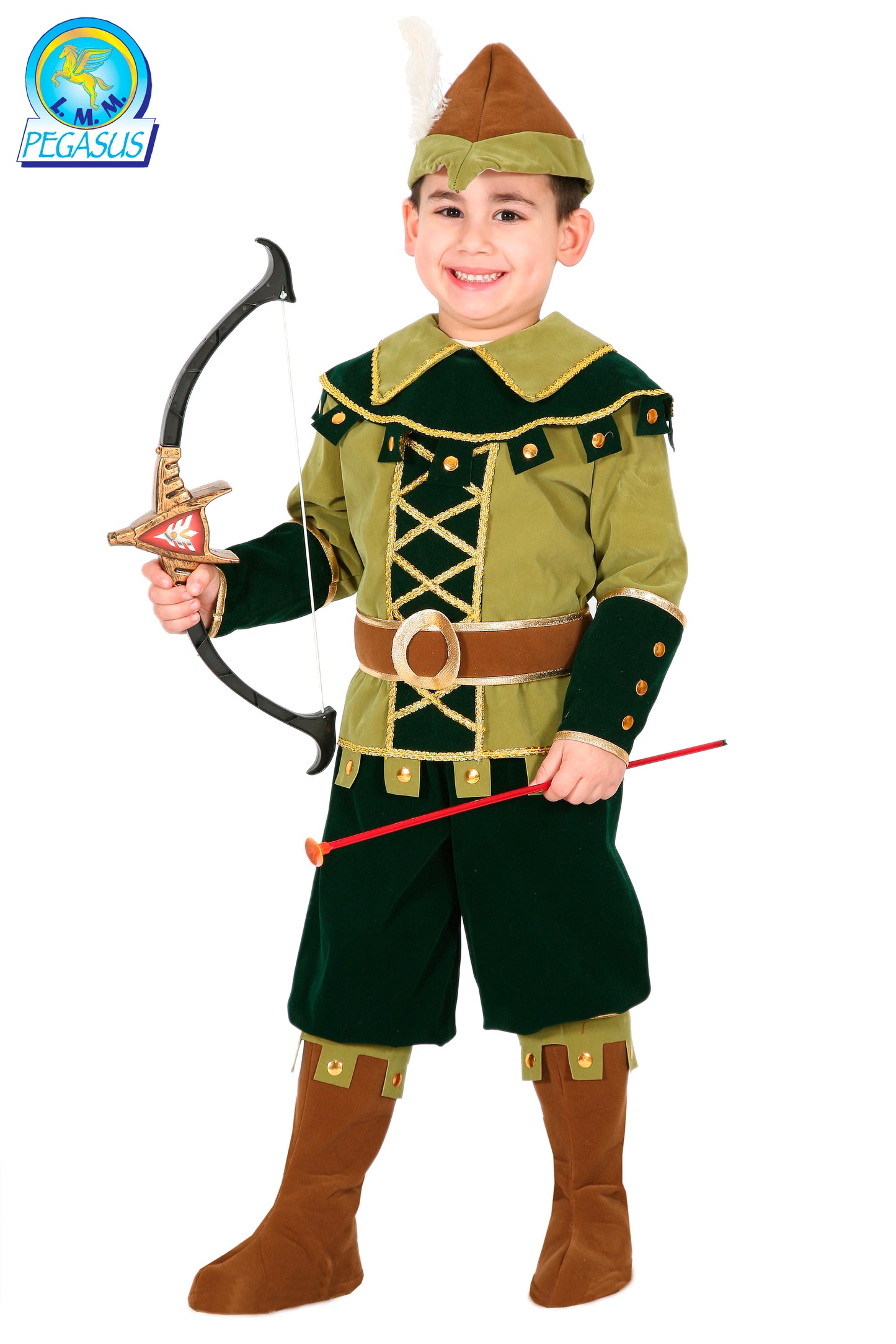 Costume Di Carnevale Baby Da Robin Hood Baby Di Pegasus 0154