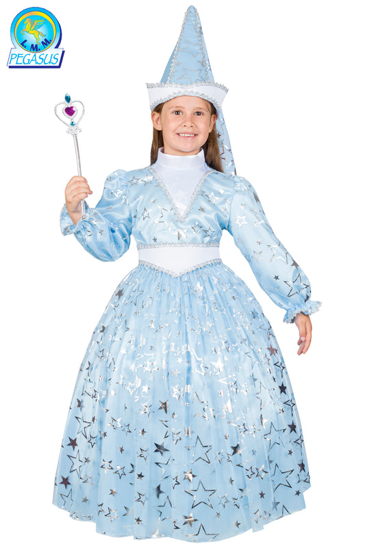 Costume Di Carnevale Baby Da Fata Turchina 0315