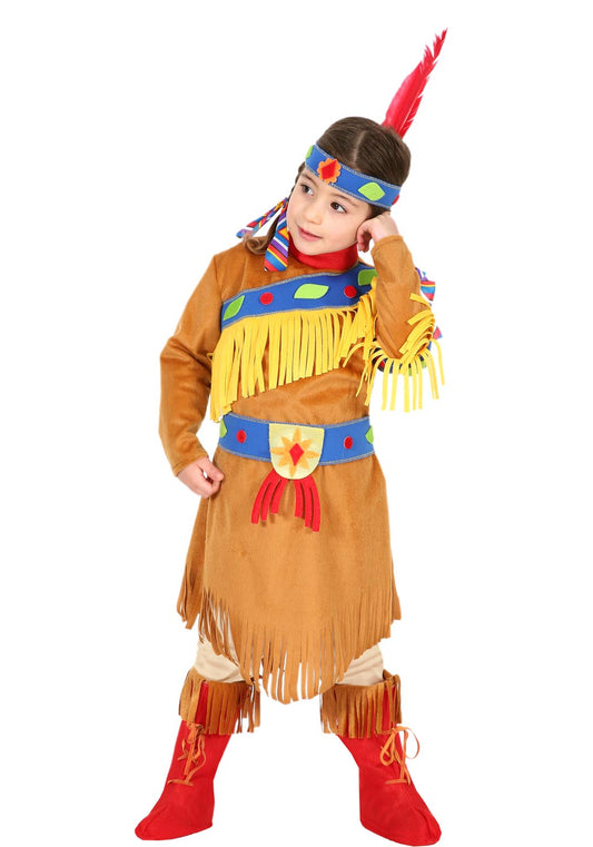 Costume Di Carnevale Baby Da Pocahontas Di Pegasus 0616