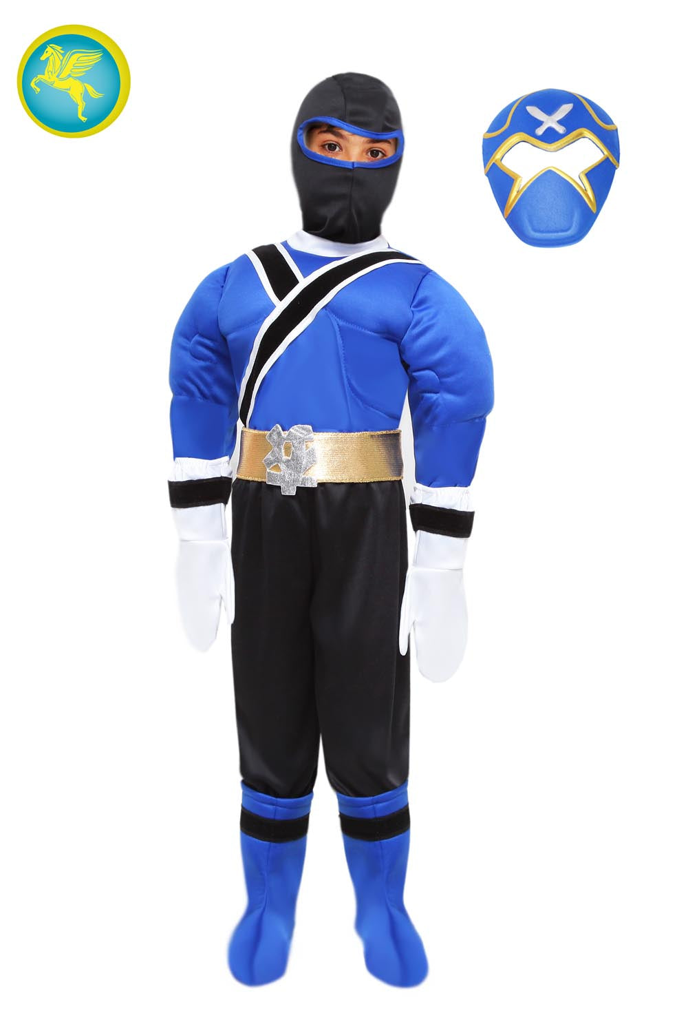 Costume Di Carnevale Baby Da Super Ninja Royal Di Pegasus 0637