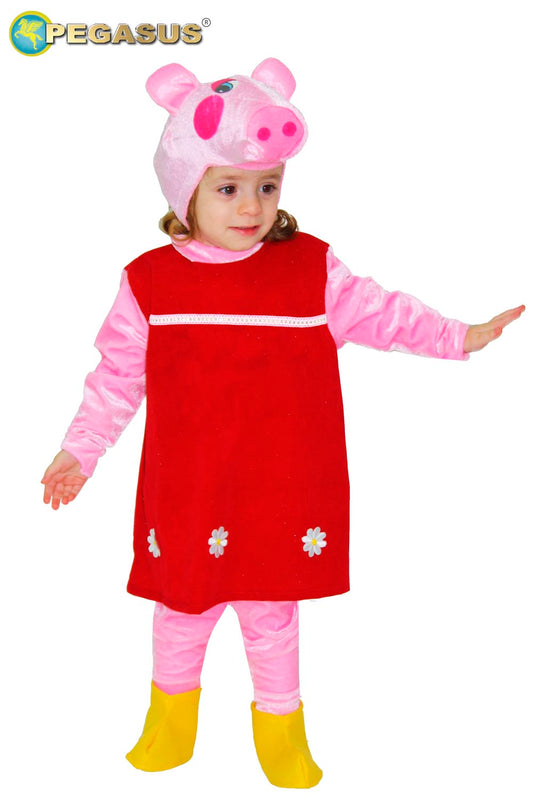 Costume Di Carnevale Da Piccola Pig 0661