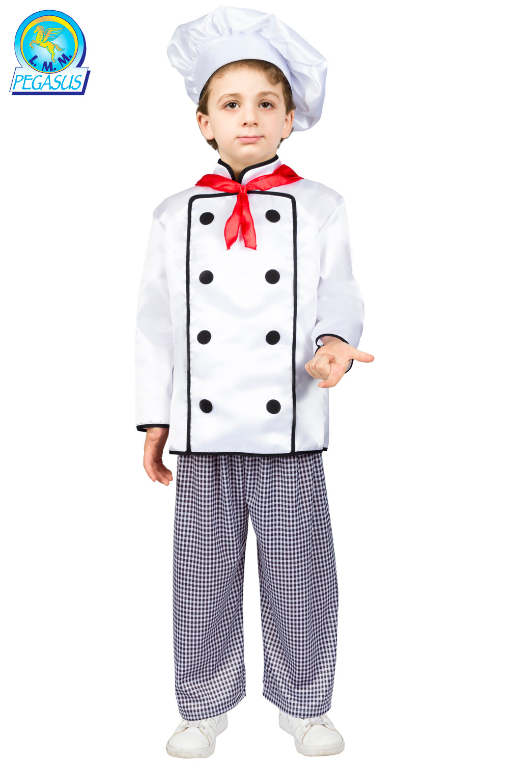 Costume Di Carnevale Baby Da Cuoco Di Pegasus 0665