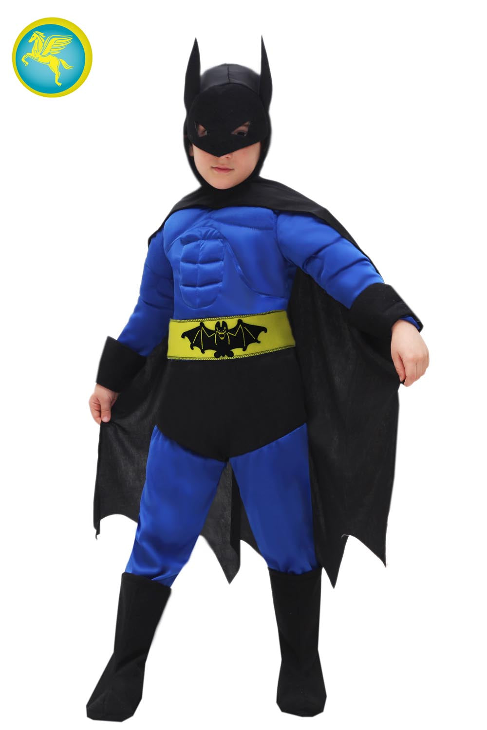 Costume Di Carnevale Baby Da Pipistrello Baby (con Muscoli) Di Pegasus 0699