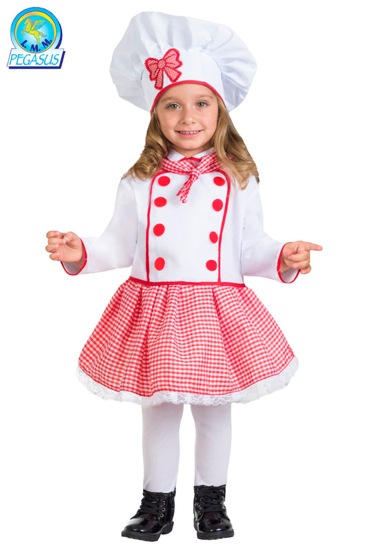 Costume Di Carnevale Baby Da Cuoca Baby 0775