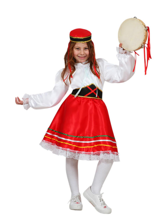 Costume Di Carnevale Bambino/a Da Tarantella Di Pegasus 1027