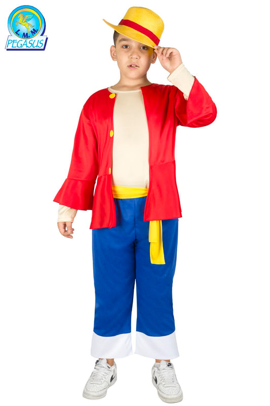 Costume Di Carnevale Bambino/a Da Pirata Anime 1067