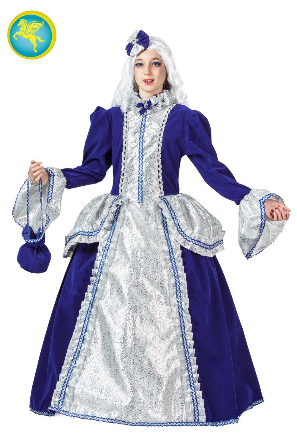 Costume Di Carnevale Bambino/a Da Imperatrice D'austria Di Pegasus 1627