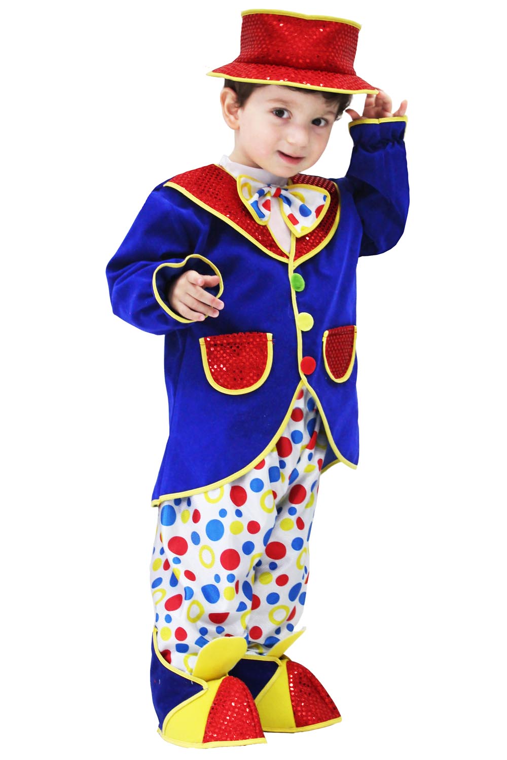 Costume Di Carnevale Baby Da Pagliaccio 2023