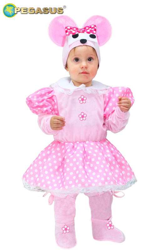 Costume Di Carnevale Baby Da Topoletta Super Star 2037