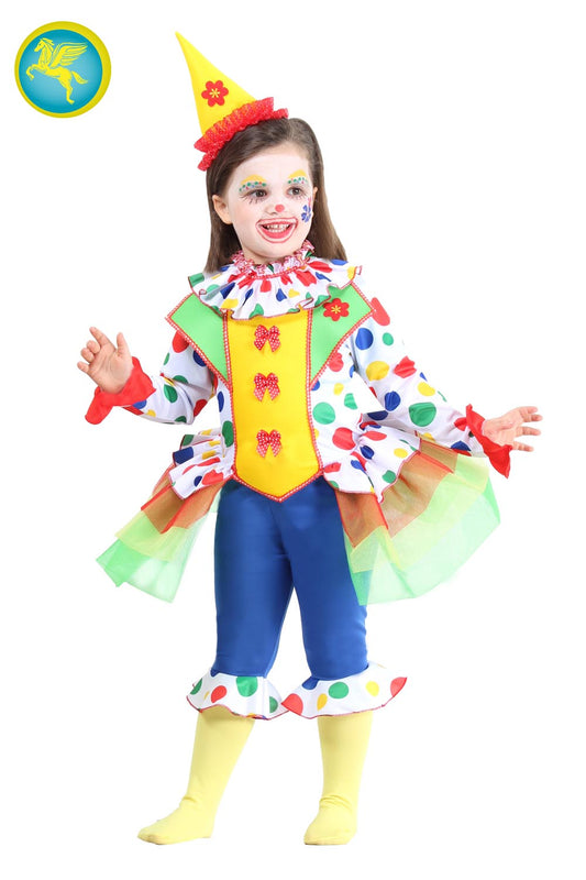 Costume Di Carnevale Baby Da Pagliaccetta 2042