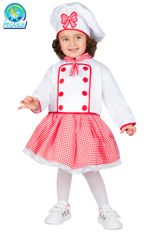 Costume Di Carnevale Baby Da Cuoca 2046