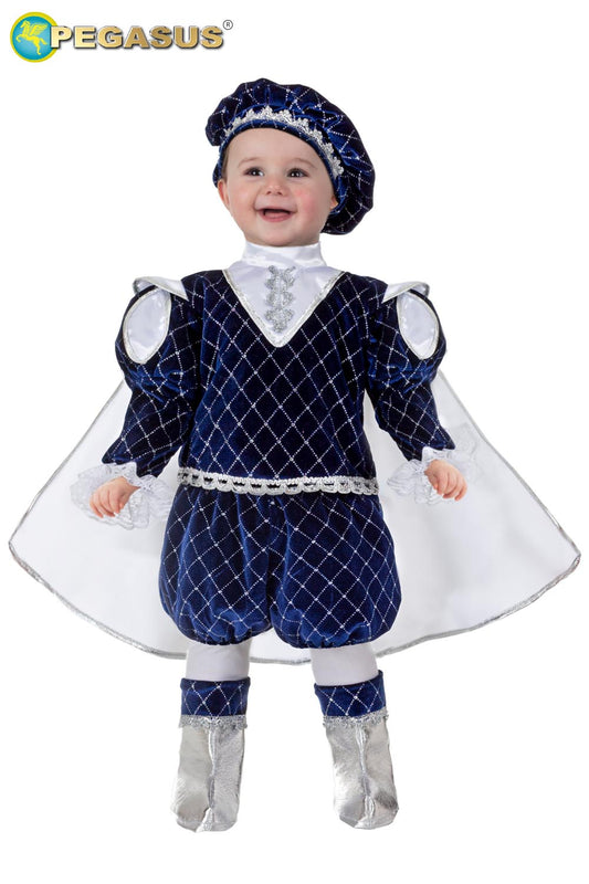 Costume Di Carnevale Baby Da Principe In Velluto 2114