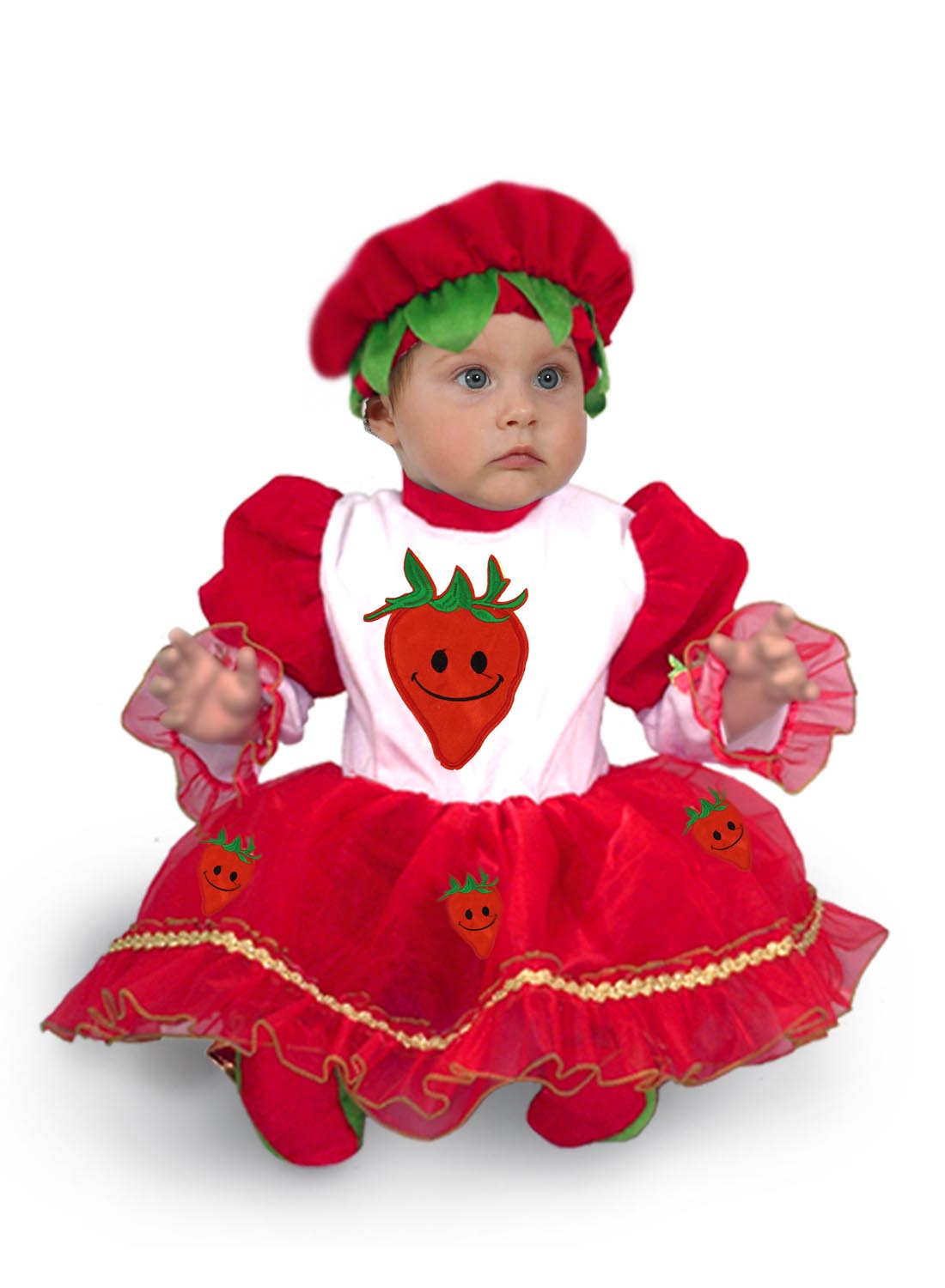 Costume Di Carnevale Neonato/a Da Fragolina 5012