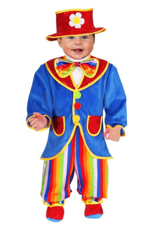 Costume Di Carnevale Neonato/a Da Pagliaccio 5087