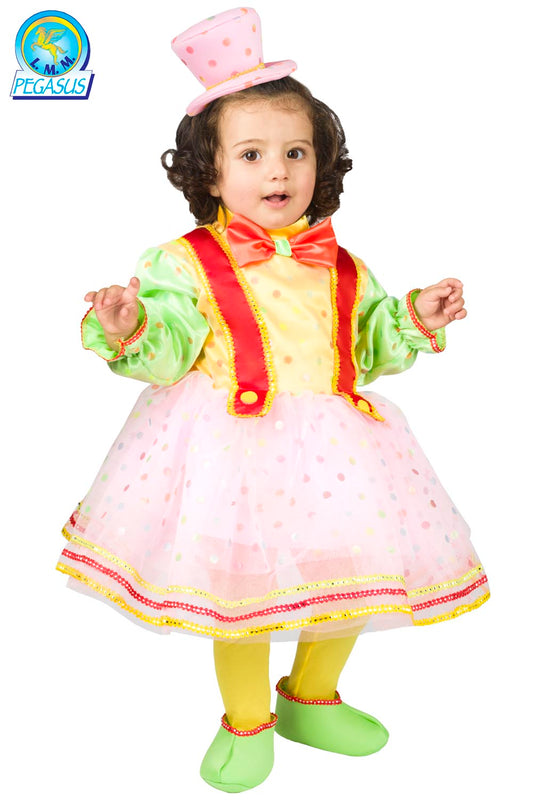 Costume Di Carnevale Neonato/a Da Pagliaccetta 5646