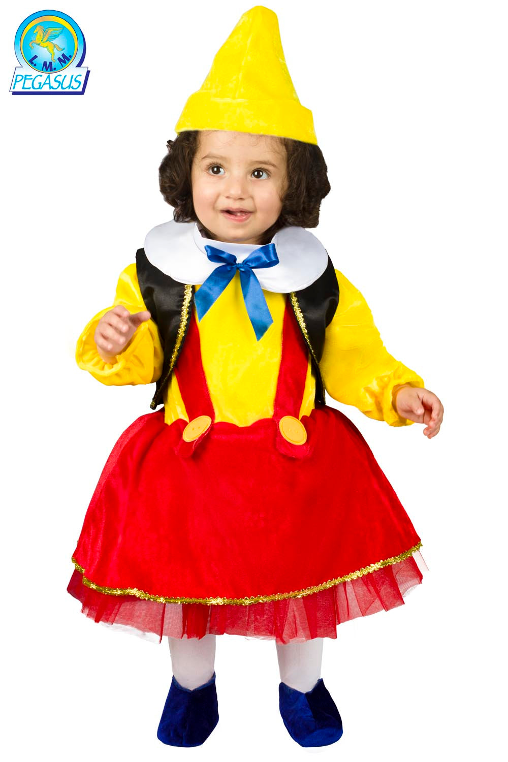 Costume Di Carnevale Neonato Da Pinocchio Neonata 5650