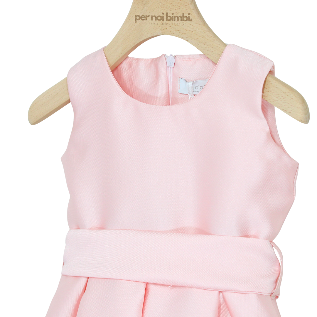 Abito bambina ragazza in raso kd1304 made in italy