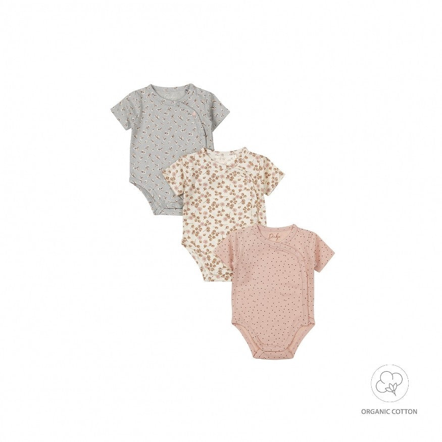 Baby girl body in organic cotton WN1200 Dirkje Noos