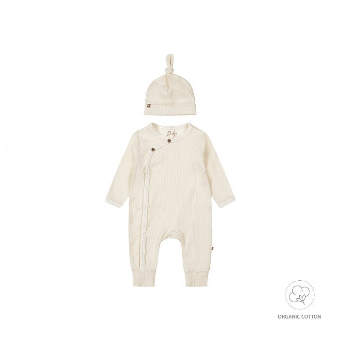 Tutina neonato  + cappello in cotone biologico WN1240 Dirkje Noos