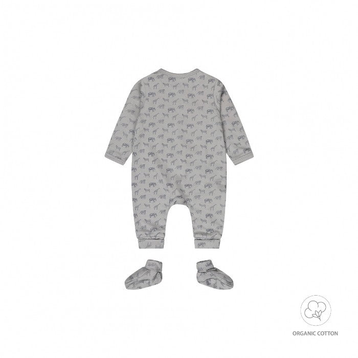 Tutina neonato + scarpine in cotone biologico WN1260 Dirkje Noos