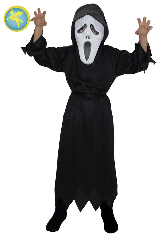 Vestito Di Halloween Da Howling Gost Fantasma Nero Di Pegasus H8011