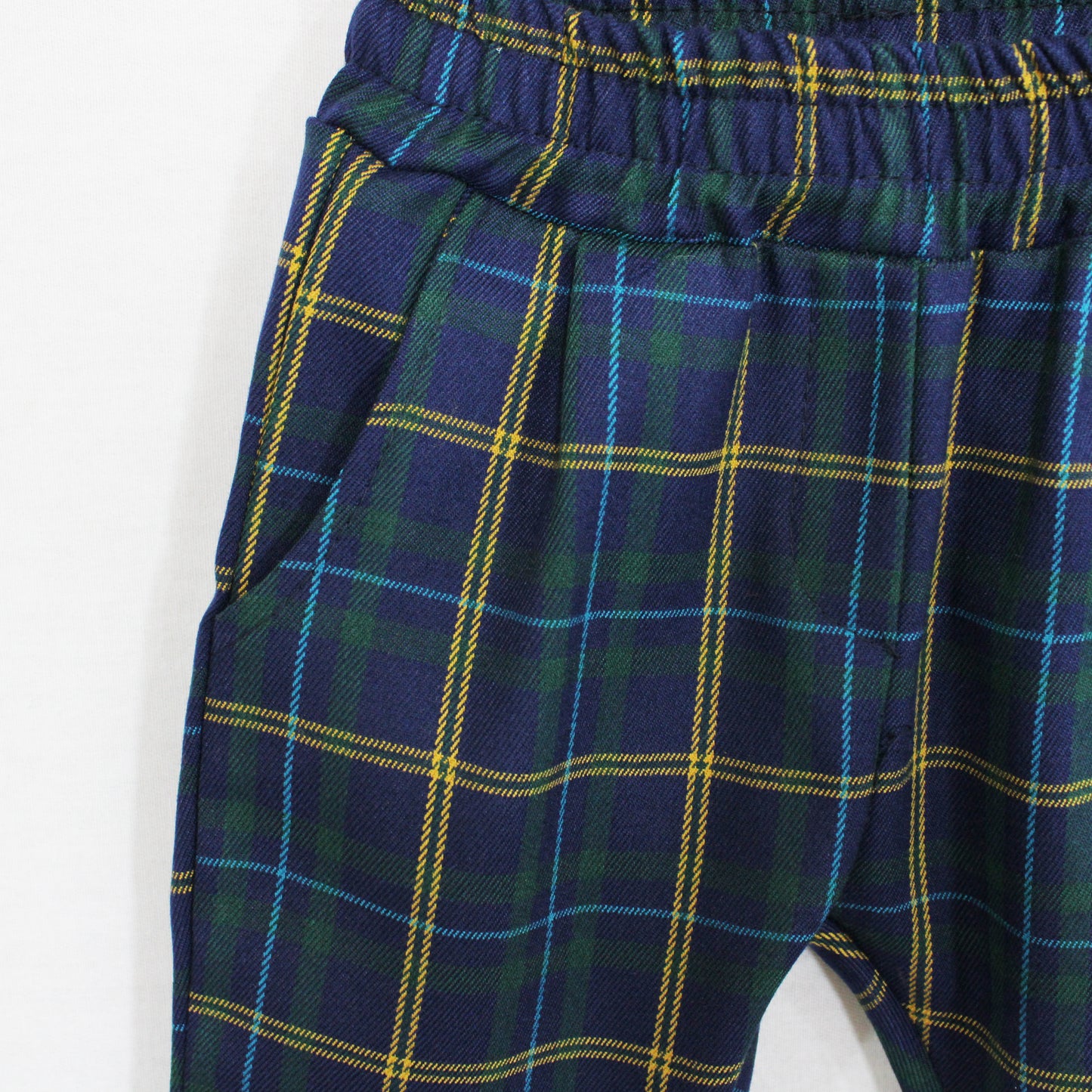 Completo natalizio per neonato pantalone tartan Klaiadì KD12194N