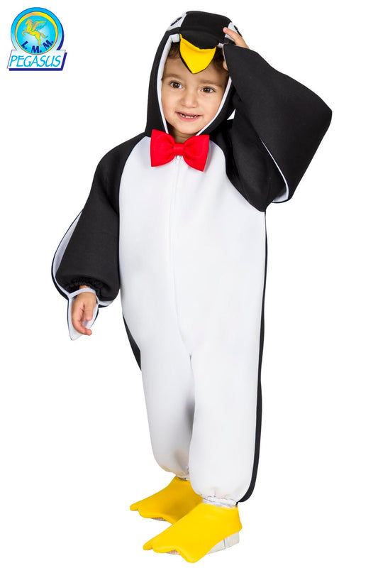 Costume Di Carnevale Peluche Baby Da Pinguino PE0669