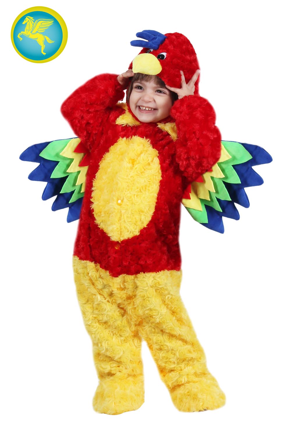 Costume Di Carnevale Baby Da Pappagallo PE0759