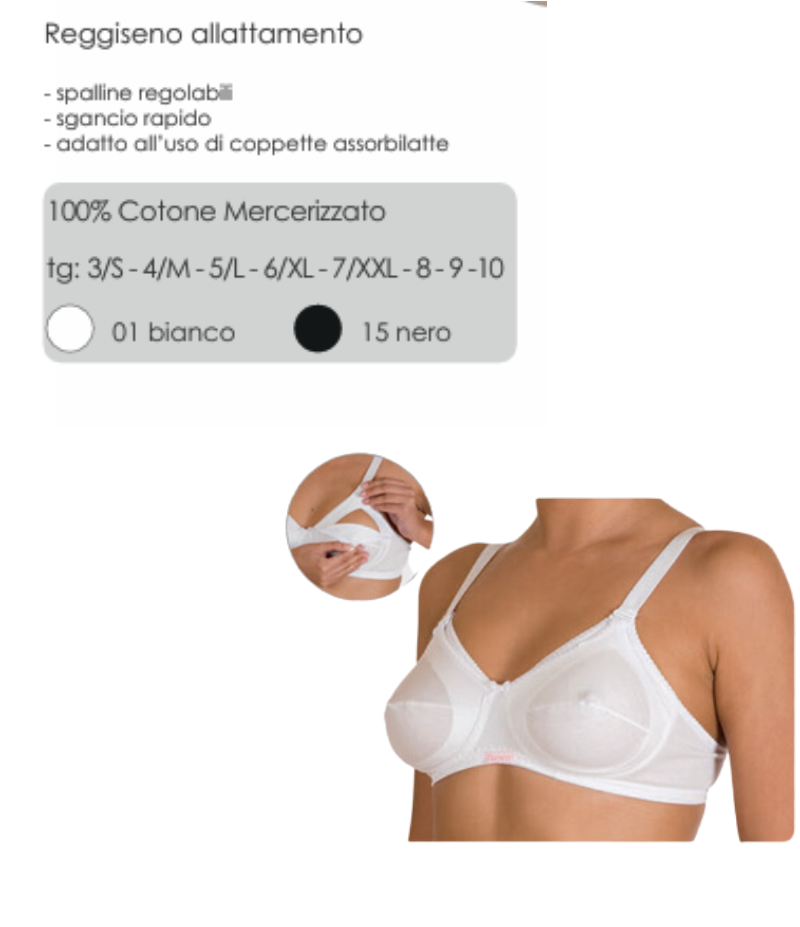 Reggiseno allattamento Z9100 Mamina