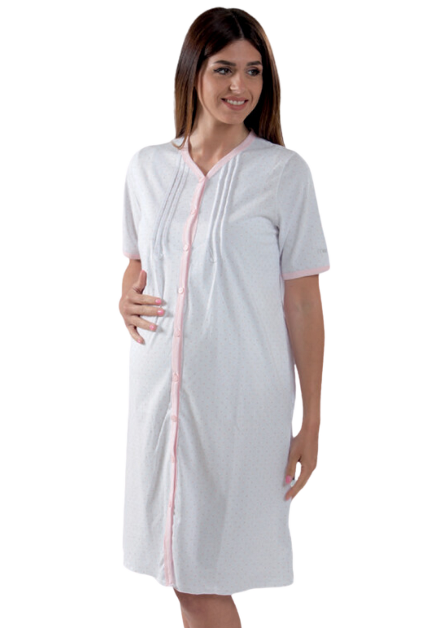 Camicia clinica premaman Z9125 Mamina