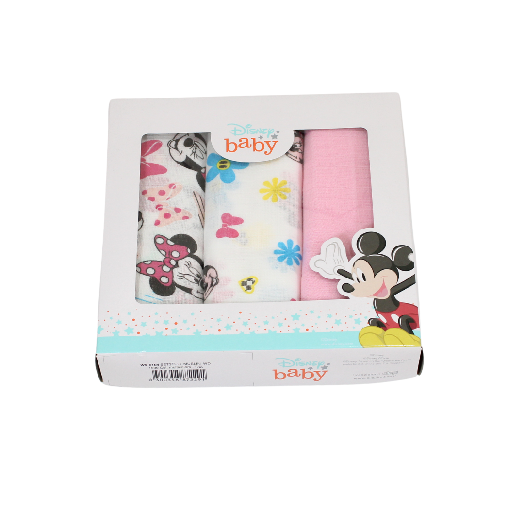 Quadrati di garza minnie WX6104 Disney