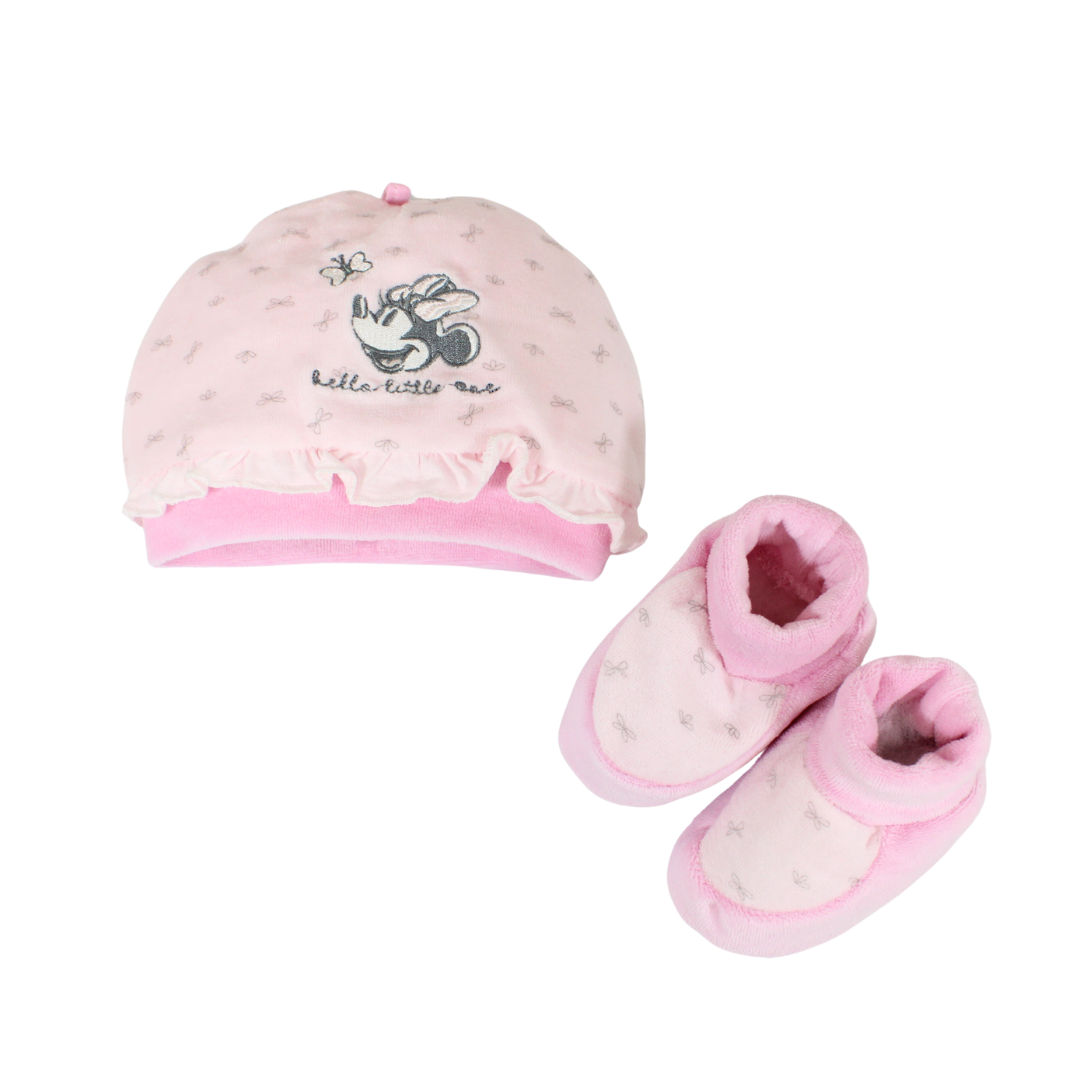 Cappellino e scarpine per neonata Minnie WH0808 Disney