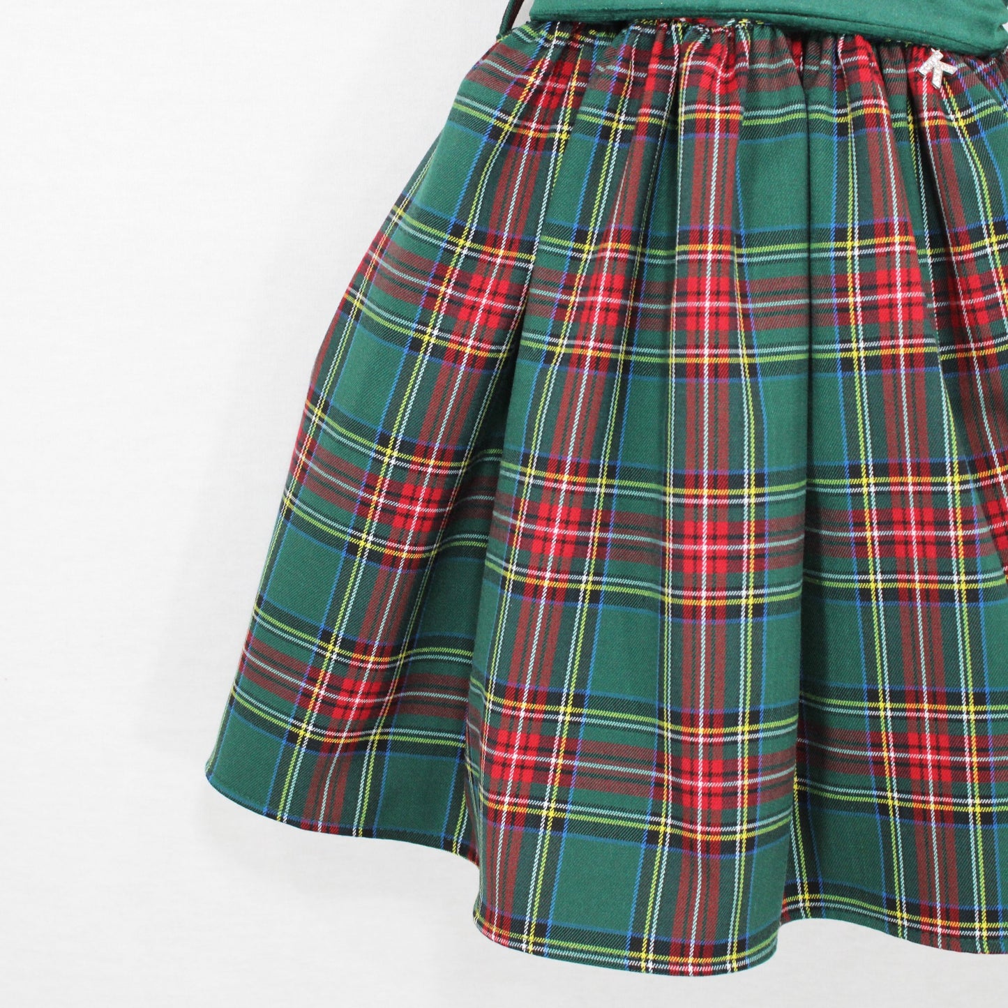 Abito fantasia tartan per bambina Klaiadì KD21716