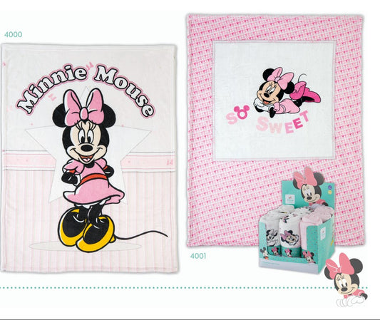 Coperta minnie neonata KUM335WD Disney