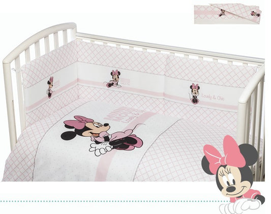 Set lettino neonata Minnie Disney DL0340