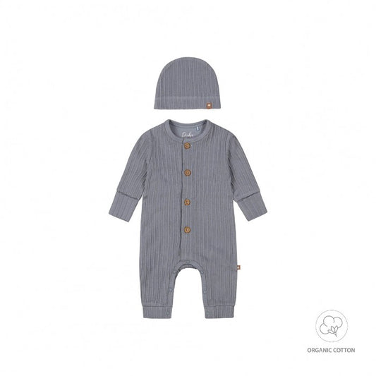 Tutina neonato + cappello in cotone biologico WN1267 Dirkje Noos