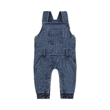 Salopette jeans in cotone organico neonato unisex wn1292 Dirkje Noos